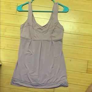 Purple Lululemon tank top